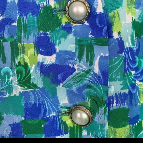 Vintage Miss Berkeley Button Front Blouse - Picture 6 of 7